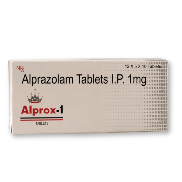 Alprazolam Tablets I.P. 1 mg (Alprox-1)