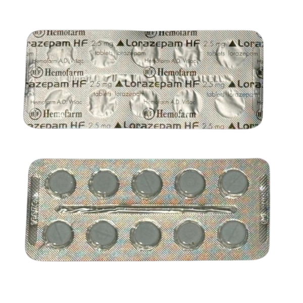 Lorazepam HF 2.5 mg